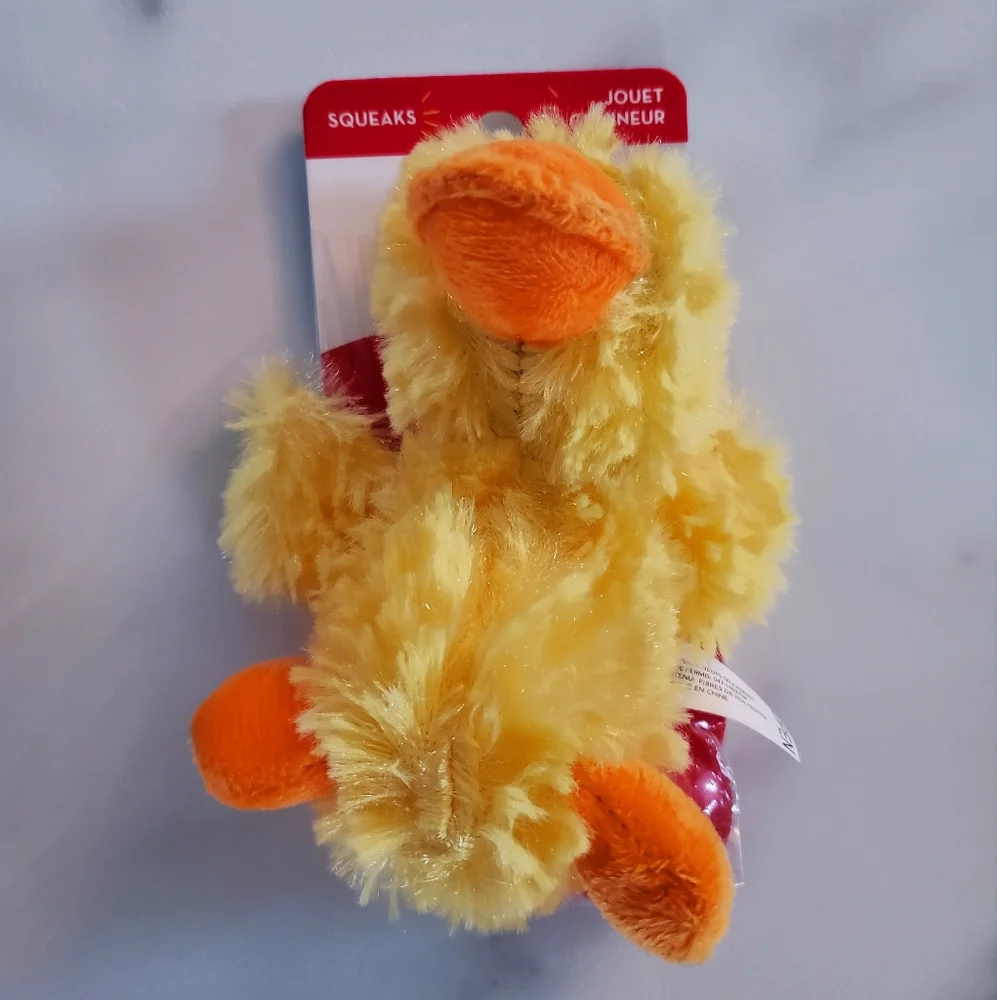 Plaid Dog Jacket, Reindeer & Duck Dog Toys bundle